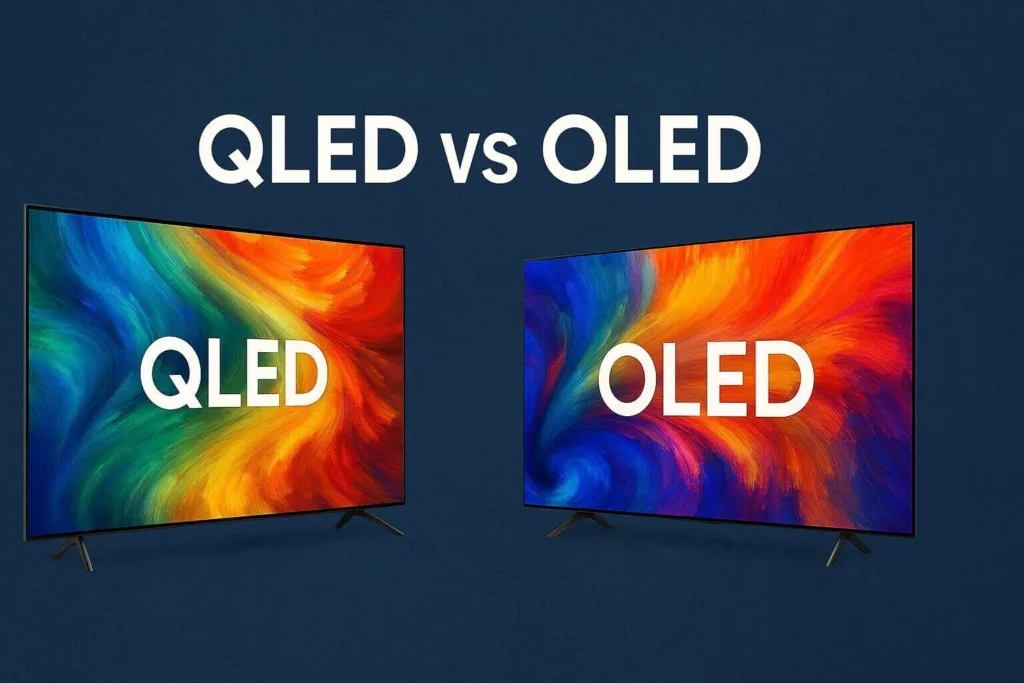 Порівняння телевізорів QLED та OLED